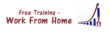 free training work from home logo