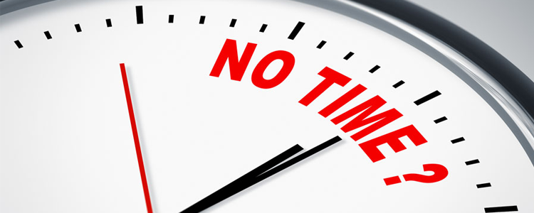 no time